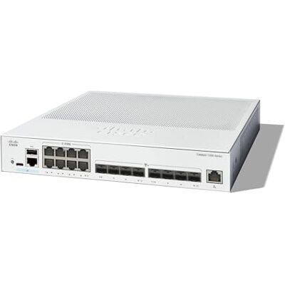 Cisco Systems Catalyst 1300-16XTS Managed Switch, 8 poorten 10G koper, 8 x 10GE SFP+, beperkte levenslange bescherming (C1300-16XTS) Cisco Systems Catalyst 1300-16XTS Managed Switch, 8 poorten 10G koper, 8 x 10GE SFP+, beperkte levenslange bescherming (C1300-16XTS)