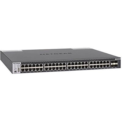 Netgear M4300-48X (XSM4348CS) Stapelbare schakelaars met volledig PoE+ budget Netgear M4300-48X (XSM4348CS) Stapelbare schakelaars met volledig PoE+ budget
