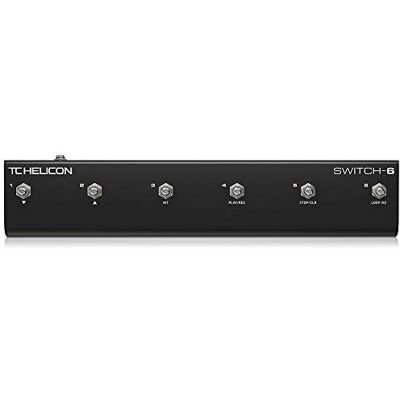 TC Helicon Switch-6 pedalen en afstandsbedieningen TC Helicon Switch-6 pedalen en afstandsbedieningen