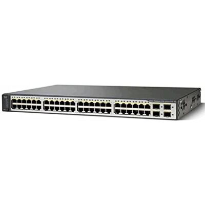 Cisco Systems WS-C3750G-48PS-S Schakelaar Cisco Systems WS-C3750G-48PS-S Schakelaar