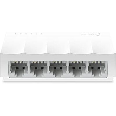 TP-Link LS1005 Ethernet Switch 5 poorten 10/100 Mbps Ethernet Hub Plug and Play zonder ventilator onbeheerd TP-Link LS1005 Ethernet Switch 5 poorten 10/100 Mbps Ethernet Hub Plug and Play zonder ventilator onbeheerd