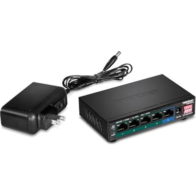 TRENDnet 5-poorts Gigabit PoE+ Switch TRENDnet 5-poorts Gigabit PoE+ Switch
