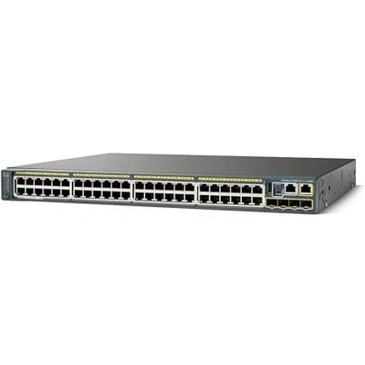Cisco Systems Catalyst 2960X-48TD-L – Managed – 48 x 10/100/1000 + 2 x 10 Gigabit SFP+ – desktop-pc, montage op rek Cisco Systems Catalyst 2960X-48TD-L – Managed – 48 x 10/100/1000 + 2 x 10 Gigabit SFP+ – desktop-pc, montage op rek