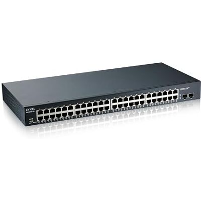 Zyxel GS1900-48-EU0102F netwerk-switch L2 Gigabit Ethernet (10/100/1000) Zwart Zyxel GS1900-48-EU0102F netwerk-switch L2 Gigabit Ethernet (10/100/1000) Zwart