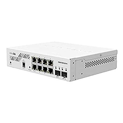 Mikrotik CSS610-8G-2S+in netwerk-switch Gigabit Ethernet (10/100/1000) Power over Ethernet (PoE) Wit Mikrotik CSS610-8G-2S+in netwerk-switch Gigabit Ethernet (10/100/1000) Power over Ethernet (PoE) Wit