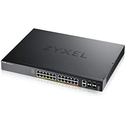 Zyxel 24-poorts GbE L3 PoE-switch met 6 uplinks 10G (400W) (XGS2220-30HP) Zyxel 24-poorts GbE L3 PoE-switch met 6 uplinks 10G (400W) (XGS2220-30HP)