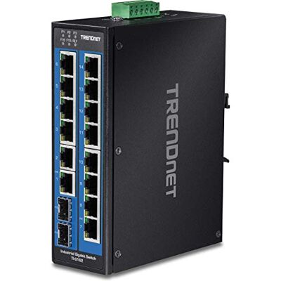TRENDnet 16 GIGABIT CPNT industriële poorten TRENDnet 16 GIGABIT CPNT industriële poorten