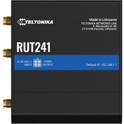 Teltonika RUT241 Industrial LTE WiFi Router Teltonika RUT241 Industrial LTE WiFi Router