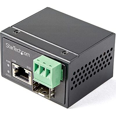 StarTech .com 30W PoE + Fiber naar Ethernet mediaconter StarTech .com 30W PoE + Fiber naar Ethernet mediaconter