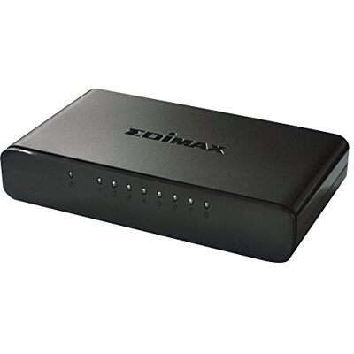 EDiMAX ES-3308P Fast Ethernet desktopschakelaar met 8 poorten EDiMAX ES-3308P Fast Ethernet desktopschakelaar met 8 poorten