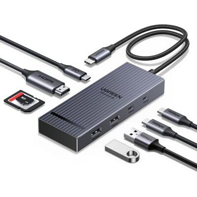 UGREEN Revodok Pro 108 Hub USB C 8-in-1 USB C Multiport Adapter UGREEN Revodok Pro 108 Hub USB C 8-in-1 USB C Multiport Adapter