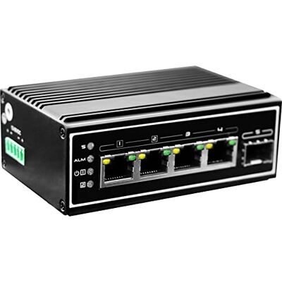 LevelOne IGP-0102 Switch Gigabit POE industriële injector 802.3at PoE+, 36W voeding 12-56V DC LevelOne IGP-0102 Switch Gigabit POE industriële injector 802.3at PoE+, 36W voeding 12-56V DC