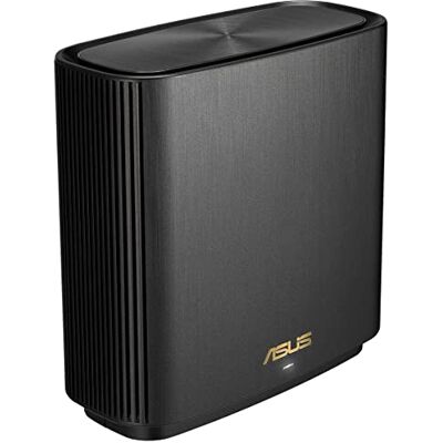 Asus ZenWiFi XT9 1 x 6 Mesh Triband WLAN-systeem voor het hele huis AX7800, tot 530 m2, 7,8 Gbps wifi, 3 SSID, netwerkbeveiliging en ouderlijk toezicht, 2,5 G-poort, zwart Asus ZenWiFi XT9 1 x 6 Mesh Triband WLAN-systeem voor het hele huis AX7800, tot 530 m2, 7,8 Gbps wifi, 3 SSID, netwerkbeveiliging en ouderlijk toezicht, 2,5 G-poort, zwart