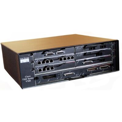 Cisco Systems 7206VXR – bekabelde router (IEEE 802.3, IEEE 802.3u, 100 Mbit/s, 16000 ingangen, AAL5, ARP, ATM, DHCP, ICMP, IP, PPP, SLIP, TCP, UDP, BGP, EIGRP, IS-IS, OSP. F, Ethernn. e., Fast Ethernet, Gigabit Ethernet) Cisco Systems 7206VXR – bekabelde router (IEEE 802.3, IEEE 802.3u, 100 Mbit/s, 16000 ingangen, AAL5, ARP, ATM, DHCP, ICMP, IP, PPP, SLIP, TCP, UDP, BGP, EIGRP, IS-IS, OSP. F, Ethernn. e., Fast Ethernet, Gigabit Ethernet)