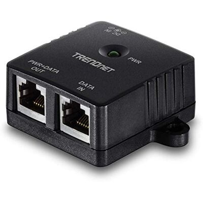 TRENDnet Gigabit PoE-injector (15,4 W), maximale afstand 100 m, TPE-113GI TRENDnet Gigabit PoE-injector (15,4 W), maximale afstand 100 m, TPE-113GI