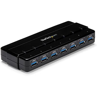 StarTech . com SuperSpeed USB 3.0 hub met 7 poorten USB 3.0 hub met voedingsadapter (ST7300USB3B) StarTech . com SuperSpeed USB 3.0 hub met 7 poorten USB 3.0 hub met voedingsadapter (ST7300USB3B)