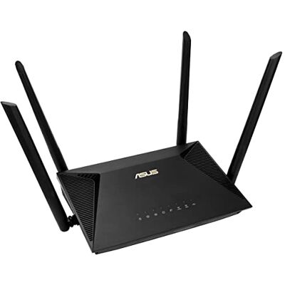 Asus RT-AX53U WLAN-router 6 AX1800 Dual Band OFDMA MU-MIMO AiProtection veiligheid door TrendMicro Adaptive QoS Asus RT-AX53U WLAN-router 6 AX1800 Dual Band OFDMA MU-MIMO AiProtection veiligheid door TrendMicro Adaptive QoS