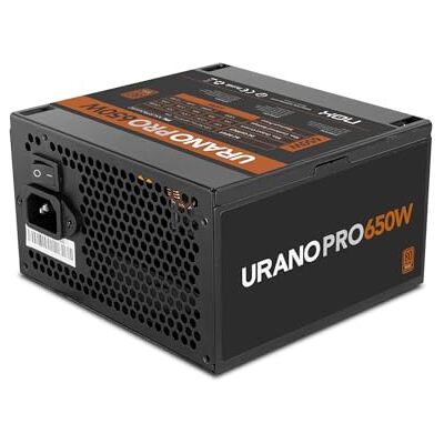 NOX XTREME URANO Pro 650 W 80 Plus Bronze ATX voeding met stille ventilator 120 mm PWM, volledige bescherming (OVP, UVP, OPP, SCP, OTP), actieve PFC, extra lange platte kabels NOX XTREME URANO Pro 650 W 80 Plus Bronze ATX voeding met stille ventilator 120 mm PWM, volledige bescherming (OVP, UVP, OPP, SCP, OTP), actieve PFC, extra lange platte kabels