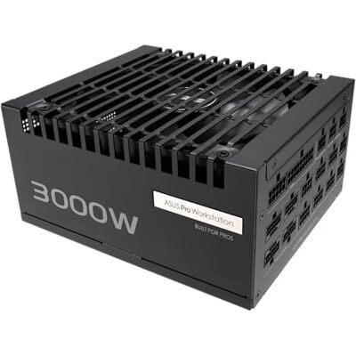 Asus Pro WS Platinum Workstation 3000 W voeding (3000 W, ondersteunt tot vier GeForce RTX 5090, ATX 3.1, PCIe 5.1 grafische kaarten met 12 V 2 x 6 poorten, 80 Plus gecertificeerd Asus Pro WS Platinum Workstation 3000 W voeding (3000 W, ondersteunt tot vier GeForce RTX 5090, ATX 3.1, PCIe 5.1 grafische kaarten met 12 V 2 x 6 poorten, 80 Plus gecertificeerd