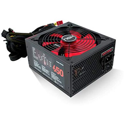 Xtreme NX 650 W – NXS650 – voedingen 650 W, compatibel met SLI&Crossfire, ventilator 140 mm, ultrastil, compatibel met Multi GPU, PFC Activo, kleur zwart Xtreme NX 650 W – NXS650 – voedingen 650 W, compatibel met SLI&Crossfire, ventilator 140 mm, ultrastil, compatibel met Multi GPU, PFC Activo, kleur zwart