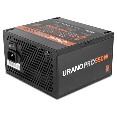 NOX XTREME URANO Pro 550 W 80 Plus Bronze ATX voeding met stille ventilator 120 mm PWM, volledige bescherming (OVP, UVP, OPP, SCP, OTP), actieve PFC, extra lange platte kabels NOX XTREME URANO Pro 550 W 80 Plus Bronze ATX voeding met stille ventilator 120 mm PWM, volledige bescherming (OVP, UVP, OPP, SCP, OTP), actieve PFC, extra lange platte kabels