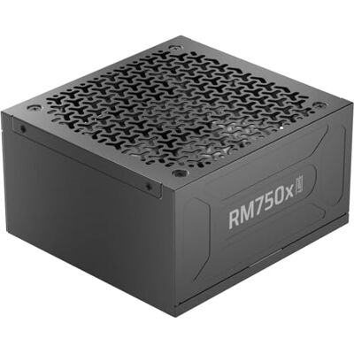 Corsair RM750x SHIFT ATX-voeding, volledig modulair, 12 V-2 x 6 kabel, ATX 3.1 en PCIe 5.1, ventilatorsnelheidsregelknop, Japanse condensatoren, gouden gecertificeerd, zwart Corsair RM750x SHIFT ATX-voeding, volledig modulair, 12 V-2 x 6 kabel, ATX 3.1 en PCIe 5.1, ventilatorsnelheidsregelknop, Japanse condensatoren, gouden gecertificeerd, zwart