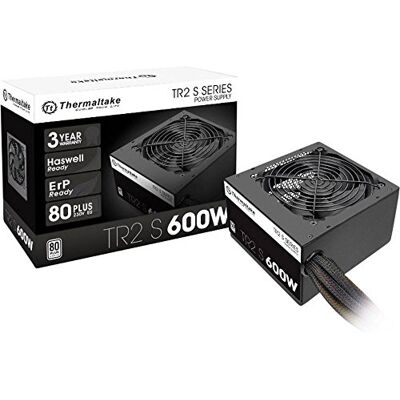 Thermaltake TR2 S 600 W PC-Voeding, 80Plus, 120 mm Fan, Zwart Thermaltake TR2 S 600 W PC-Voeding, 80Plus, 120 mm Fan, Zwart
