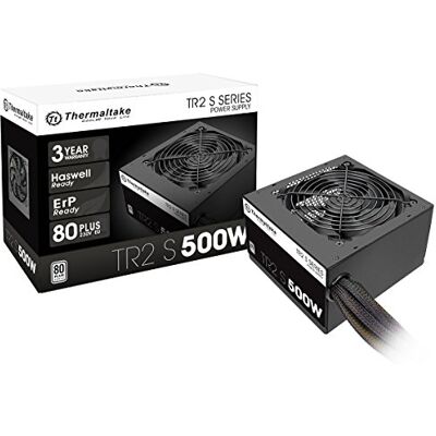 Thermaltake Tr2 S 500W Pc-Voeding, Zwart Thermaltake Tr2 S 500W Pc-Voeding, Zwart