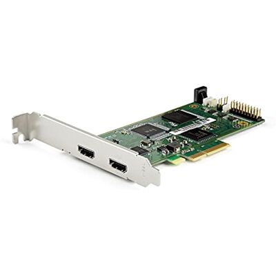 StarTech . com HDMI PCIe 4K 60Hz PCI Express HDMI 2.0 opnamekaart met HDR10 PCIe x4 video-opnameapparaat videorecorder / adapter / live streaming ondersteunt H.264 (PEXHDCAP4K) StarTech . com HDMI PCIe 4K 60Hz PCI Express HDMI 2.0 opnamekaart met HDR10 PCIe x4 video-opnameapparaat videorecorder / adapter / live streaming ondersteunt H.264 (PEXHDCAP4K)