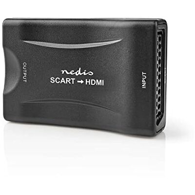 NEDIS Convertisseur HDMI ™ Prise SCART Entrée HDMI™ 1 voie 1080p 1,2 Gbps ABS Noir NEDIS Convertisseur HDMI ™ Prise SCART Entrée HDMI™ 1 voie 1080p 1,2 Gbps ABS Noir