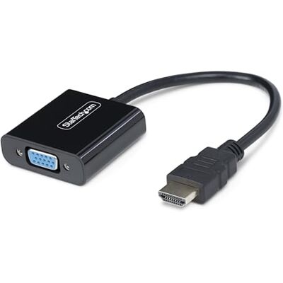 StarTech . com HDMI naar VGA-adapter, actieve videoconverter voor laptop/desktop, 1080p, HDMI naar VGA-monitor StarTech . com HDMI naar VGA-adapter, actieve videoconverter voor laptop/desktop, 1080p, HDMI naar VGA-monitor