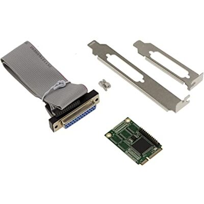 KALEA-INFORMATIQUE Mini PCIe kaart 1 parallelle poort LPT DB25 SPP ECP mPCIe Full Size formaat met WCH CH384L chipset KALEA-INFORMATIQUE Mini PCIe kaart 1 parallelle poort LPT DB25 SPP ECP mPCIe Full Size formaat met WCH CH384L chipset
