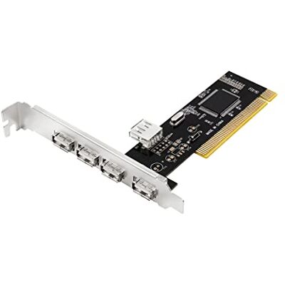 Logilink PC0028 USB 2.0-adapter 5 poorten PCI Express Logilink PC0028 USB 2.0-adapter 5 poorten PCI Express