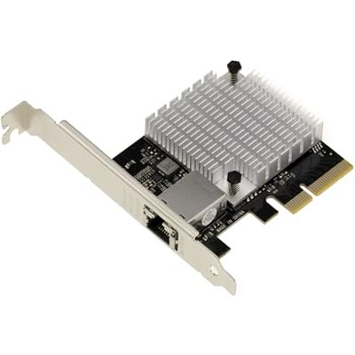 KALEA-INFORMATIQUE KALEA-COMFORMATISCHE PCIe 10 Gigabit Ethernet 1-poort RJ45 10G netwerkkaart met AQUANTIA AQC107S-T1 chipset Low en High Profile KALEA-INFORMATIQUE KALEA-COMFORMATISCHE PCIe 10 Gigabit Ethernet 1-poort RJ45 10G netwerkkaart met AQUANTIA AQC107S-T1 chipset Low en High Profile