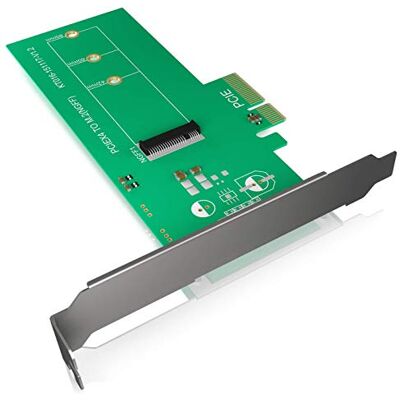 ICY BOX Interne PCI-kaart IB-PCI208 1x M.2 PCIe (NVMe) SSD (2242, 2260, 2280) met 1x PCI Express (x4) sleuf tot 39 Gbps, volledige ondersteuning ICY BOX Interne PCI-kaart IB-PCI208 1x M.2 PCIe (NVMe) SSD (2242, 2260, 2280) met 1x PCI Express (x4) sleuf tot 39 Gbps, volledige ondersteuning