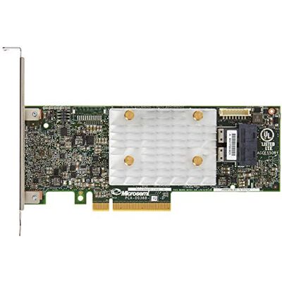 Adaptec Microsemi SmartRAID 3152-8i RAID Controller PCI Express x8 3.0 12 Gbit/s RAID-controller (SAS, PCI Express x8, halfhoogte (laag profiel), 0, 1, 1 ADM, 5, 6, 10, 50, 60, 12 Gbit/s, 167 mm) Adaptec Microsemi SmartRAID 3152-8i RAID Controller PCI Express x8 3.0 12 Gbit/s RAID-controller (SAS, PCI Express x8, halfhoogte (laag profiel), 0, 1, 1 ADM, 5, 6, 10, 50, 60, 12 Gbit/s, 167 mm)