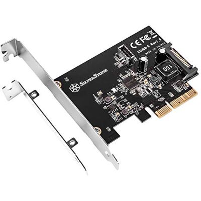 Silverstone SST-ECU02-E SuperSpeed 2X USB 3.1 interne Gen2, PCI-E-uitbreidingskaart versie 2.0 x2, 16 Gbps, ondersteunt laag profiel Silverstone SST-ECU02-E SuperSpeed 2X USB 3.1 interne Gen2, PCI-E-uitbreidingskaart versie 2.0 x2, 16 Gbps, ondersteunt laag profiel