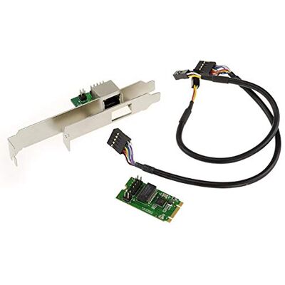 KALEA-INFORMATIQUE KALEA INFORMATIQUE © Controller-kaart M2 (M.2 NGFF PCIe M Key of B+M Key) 1 Gigabit Ethernet LAN-poort High en Low Profile KALEA-INFORMATIQUE KALEA INFORMATIQUE © Controller-kaart M2 (M.2 NGFF PCIe M Key of B+M Key) 1 Gigabit Ethernet LAN-poort High en Low Profile