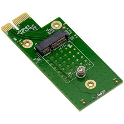 KALEA-INFORMATIQUE PCIe-controller voor M2-kaart WiFi E Key voor het gebruik van een WiFi M.2-kaart op een PCI Express-poort x1 KALEA-INFORMATIQUE PCIe-controller voor M2-kaart WiFi E Key voor het gebruik van een WiFi M.2-kaart op een PCI Express-poort x1