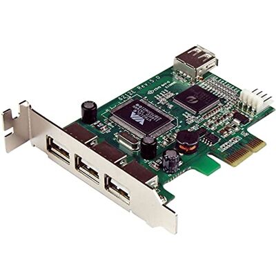 StarTech . com PEXUSB4DP 4-poorts PCI Express Low 4-poorts LP PCIE USB-kaart StarTech . com PEXUSB4DP 4-poorts PCI Express Low 4-poorts LP PCIE USB-kaart