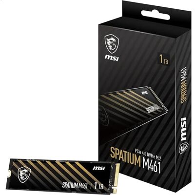 MSI SPATIUM M461 PCIe 4.0 NVMe M.2 1TB MSI SPATIUM M461 PCIe 4.0 NVMe M.2 1TB