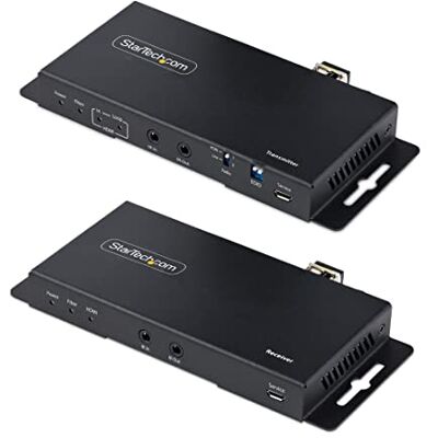 StarTech .com HDMI-verlenging naar OTTICA LC, 4K 60 Hz fino a 1 km (single mode) o 300 m (multimode) – HDR, HDCP, 3,5 mm audio/RS232/IR extender, kit trasmettitore e e Ricevitore (ST121HD20FXA2) StarTech .com HDMI-verlenging naar OTTICA LC, 4K 60 Hz fino a 1 km (single mode) o 300 m (multimode) – HDR, HDCP, 3,5 mm audio/RS232/IR extender, kit trasmettitore e e Ricevitore (ST121HD20FXA2)