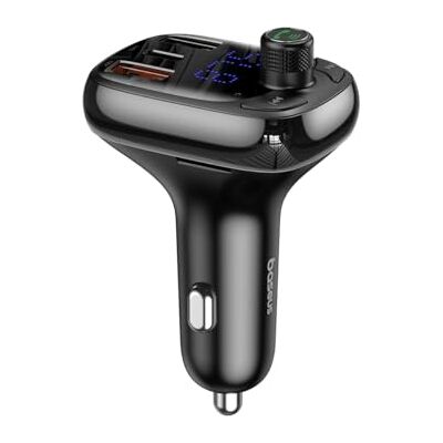Baseus Auto Bluetooth MP3-speler T Shaped S-13 zwart OS Baseus Auto Bluetooth MP3-speler T Shaped S-13 zwart OS