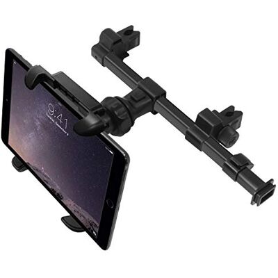 Macally HRMOUNTPRO-B Hoofdsteunhouder voor iPad en tablet-pc, zwart, tot 25 cm breed, compatibel met iPad Pro en Nintendo Switch 12,9 inch Macally HRMOUNTPRO-B Hoofdsteunhouder voor iPad en tablet-pc, zwart, tot 25 cm breed, compatibel met iPad Pro en Nintendo Switch 12,9 inch