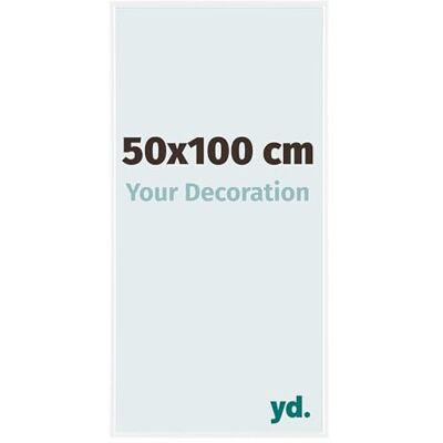 yd. Your Decoration Fotolijst 50 x 100 cm, wit hoogglans, fotokader van kunststof met acrylglas, ontspiegeld frame, 50 x 100 cm, Evry yd. Your Decoration Fotolijst 50 x 100 cm, wit hoogglans, fotokader van kunststof met acrylglas, ontspiegeld frame, 50 x 100 cm, Evry