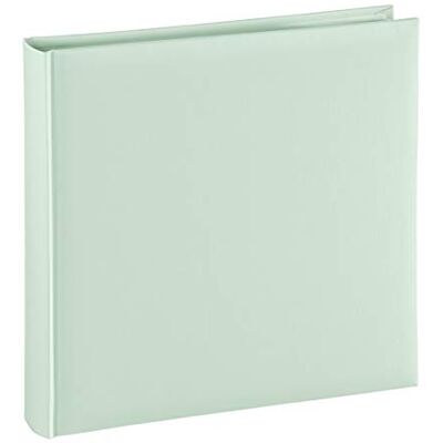 Hama Fotoalbum Jumbo 30x30 cm (fotoboek met 80 witte pagina's, album voor 320 foto's om zelf vorm te geven en te plakken) groen pastel Hama Fotoalbum Jumbo 30x30 cm (fotoboek met 80 witte pagina's, album voor 320 foto's om zelf vorm te geven en te plakken) groen pastel