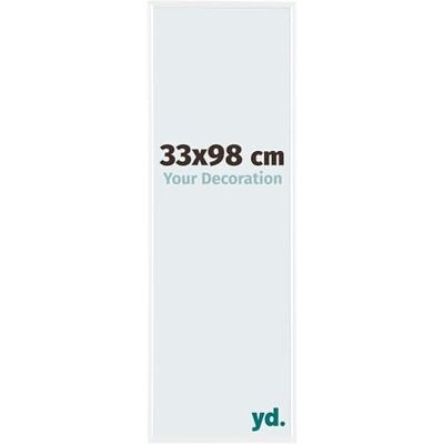 yd. Your Decoration Fotolijst 33 x 98 cm, wit hoogglans, fotokader van kunststof met acrylglas, ontspiegeld frame, 33 x 98 cm, Evry yd. Your Decoration Fotolijst 33 x 98 cm, wit hoogglans, fotokader van kunststof met acrylglas, ontspiegeld frame, 33 x 98 cm, Evry