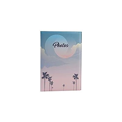 EXACOMPTA – Ref. 62333E Fotoalbum met insteekhoezen Sunset 300 foto's 10 x 15 cm 100 pagina's formaat 22,5 x 32,5 cm, omslag met mat oppervlak motiefdruk EXACOMPTA – Ref. 62333E Fotoalbum met insteekhoezen Sunset 300 foto's 10 x 15 cm 100 pagina's formaat 22,5 x 32,5 cm, omslag met mat oppervlak motiefdruk