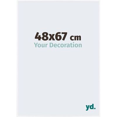 yd. Your Decoration Fotolijst 48 x 67 cm, wit hoogglans, fotokader van kunststof met acrylglas, anti-reflecterend kader 48 x 67 cm, Evry yd. Your Decoration Fotolijst 48 x 67 cm, wit hoogglans, fotokader van kunststof met acrylglas, anti-reflecterend kader 48 x 67 cm, Evry