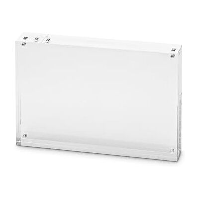 MAUL style acryl fotolijst 17, 8 x 12, 7 x 2 cm, dubbelzijdige fotolijst in staand of liggend formaat voor foto's, collages en afbeeldingen, brede lijst voor goede stabiliteit, transparant changement rapide, double face, portrait ou paysage, présentatio MAUL style acryl fotolijst 17, 8 x 12, 7 x 2 cm, dubbelzijdige fotolijst in staand of liggend formaat voor foto's, collages en afbeeldingen, brede lijst voor goede stabiliteit, transparant changement rapide, double face, portrait ou paysage, présentatio
